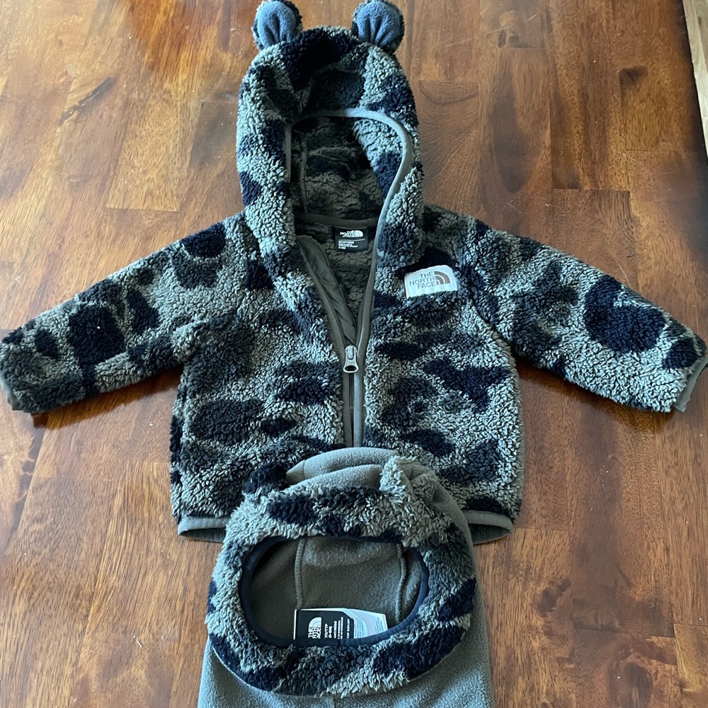 Baby north face fleece jacket